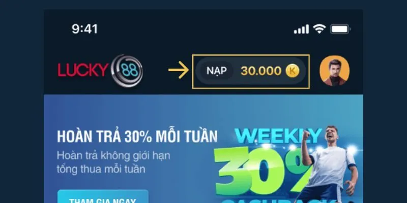 Hướng dẫn nạp tiền chi tiết
