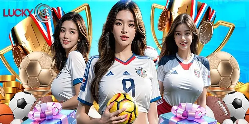 Sảnh Thể thao Lucky88 thiết kế chuyên nghiệp, hiện đại